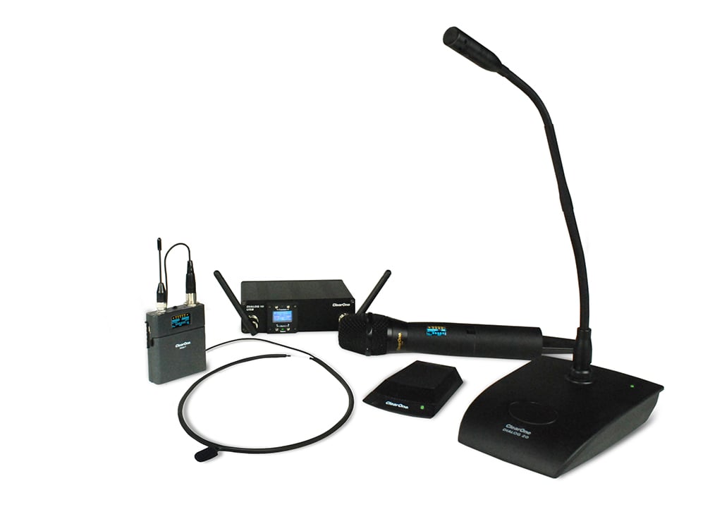DIALOG 10 Wireless Microphone System Components-websize
